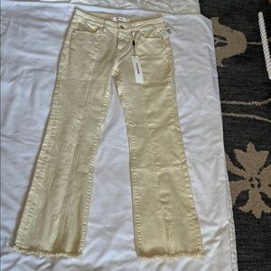 Vigoss Off-White Boot Cut Jeans